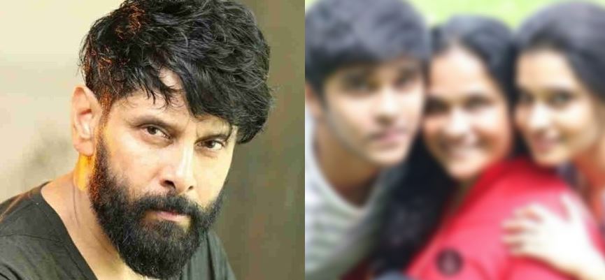 நடிகர் விக்ரமின் மனைவியை பார்த்துள்ளீர்களா ??
