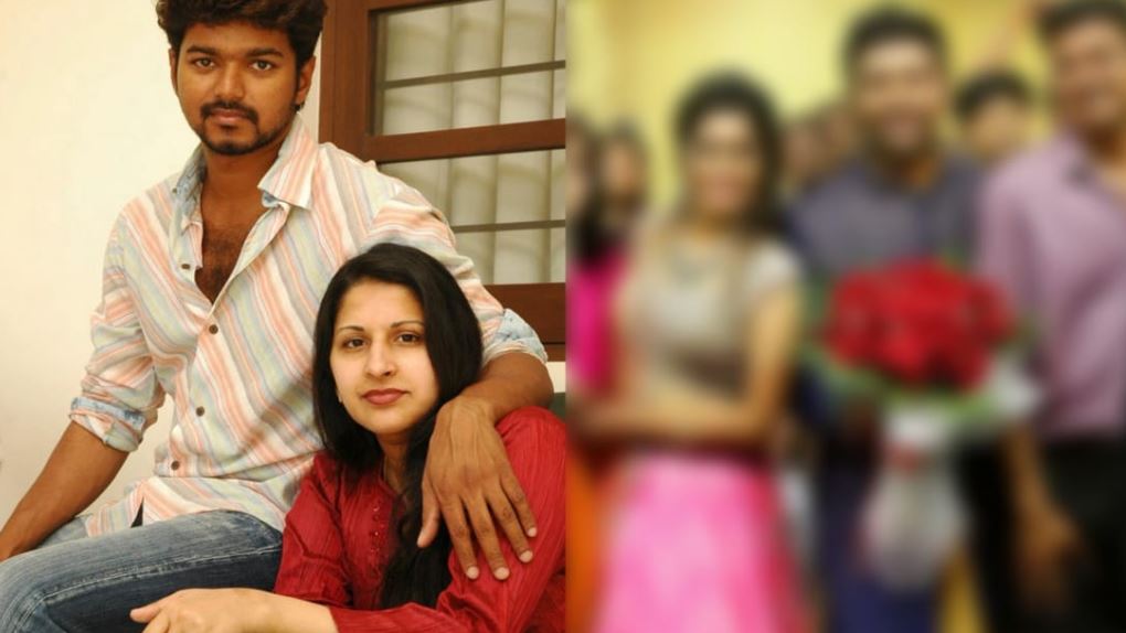 மனைவியுடன் பிரபல நடிகரின் திருமணத்தில் கலந்துகொண்ட நடிகர் விஜய்! லீக்கான புகைப்படம்
